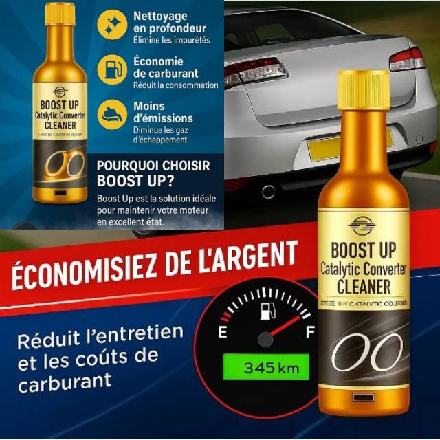 Économiseur de Carburant Boost Up - Nettoyant pour catalyseur
