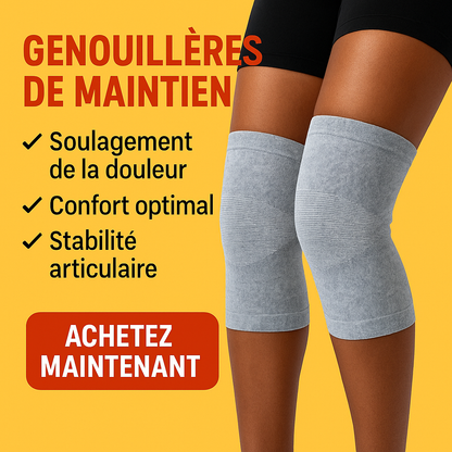 Genouillères de maintien en bambou