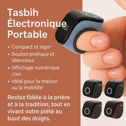 Tasbih Electronique Portable
