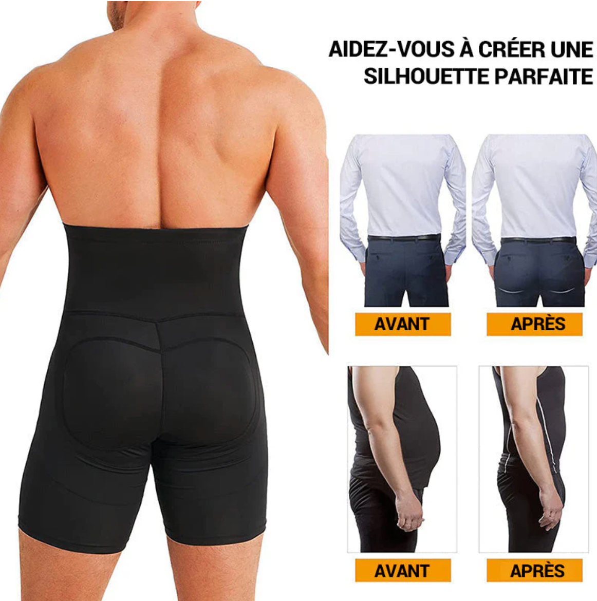 BOXERS GAINANTS HOMME - AIDEZ-VOUS À CRÉER UNE SILHOUETTE PARFAITE
