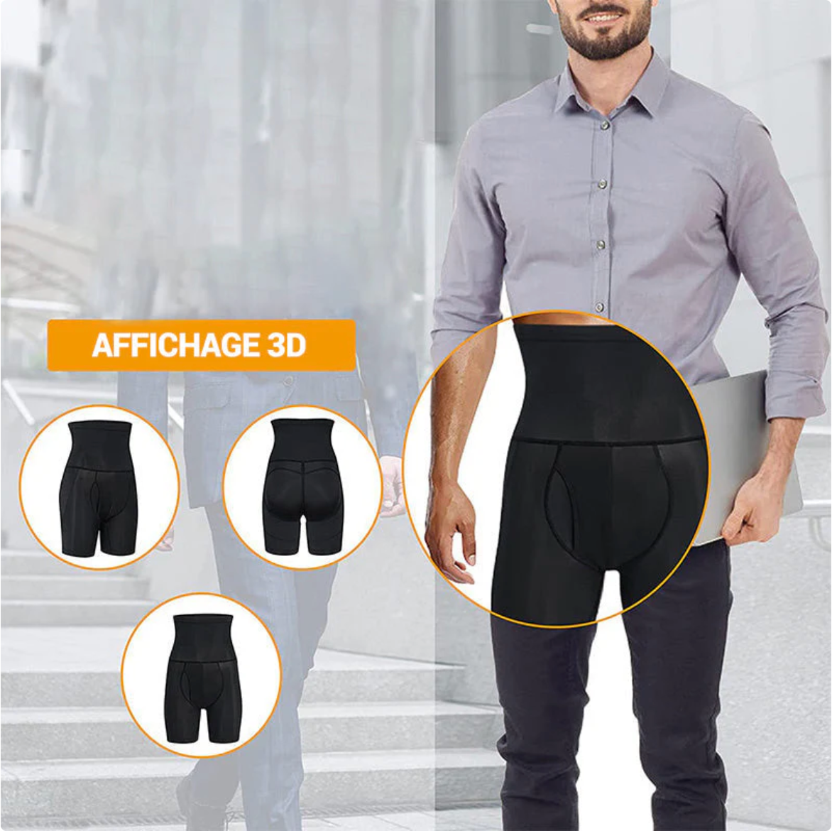 BOXERS GAINANTS HOMME - AIDEZ-VOUS À CRÉER UNE SILHOUETTE PARFAITE