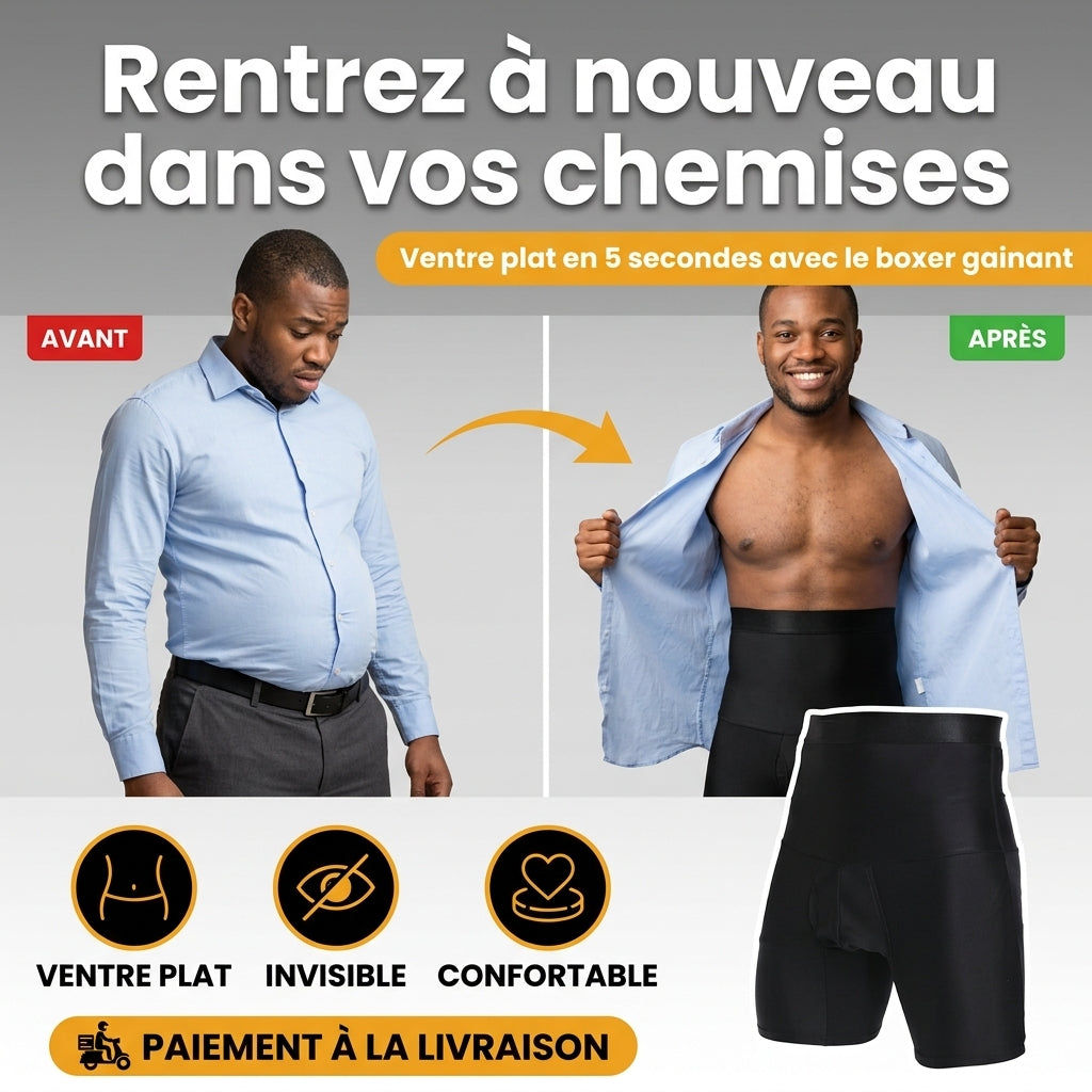 BOXERS GAINANTS HOMME - AIDEZ-VOUS À CRÉER UNE SILHOUETTE PARFAITE