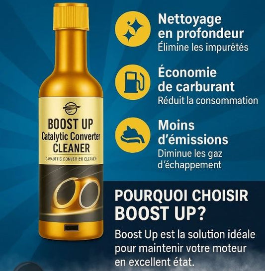 L'économiseur de Carburant Boost Up- Nettoyant pour catalyseur