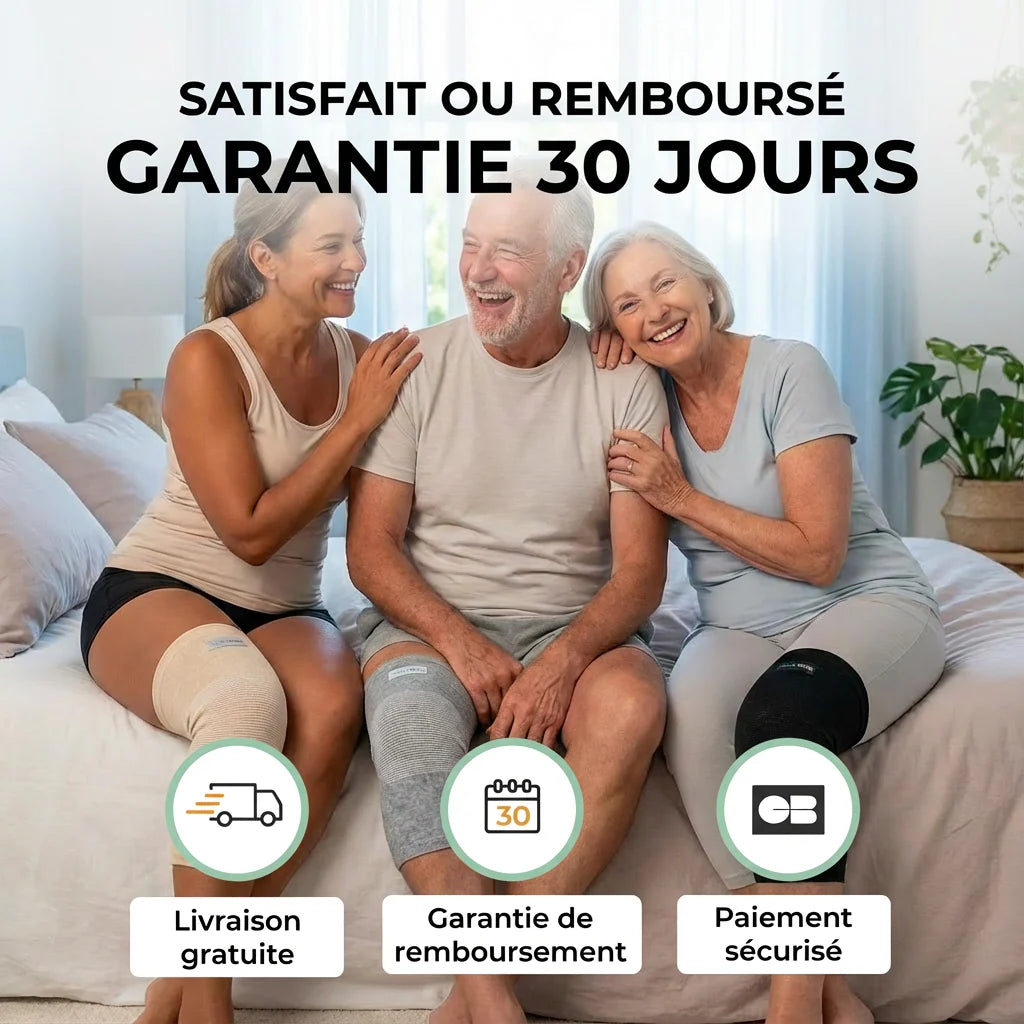 Genouillères de maintien en bambou
