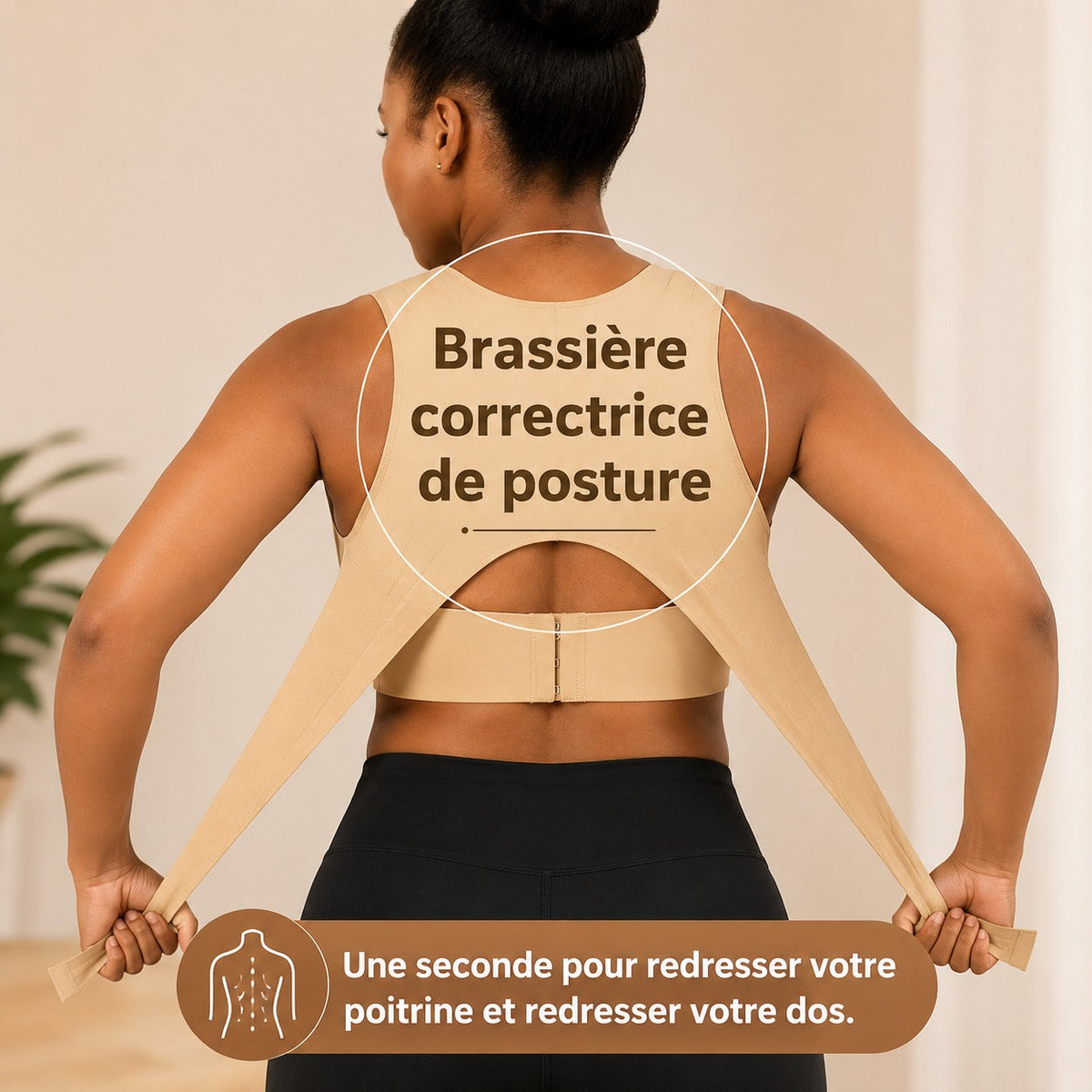 Soutien-gorge 2 en 1 - Redresseur de posture