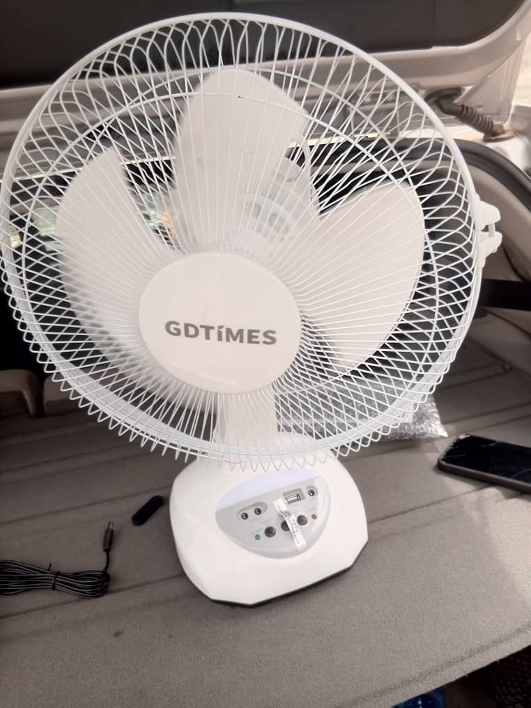 Ventilateur solaire multi fonction
