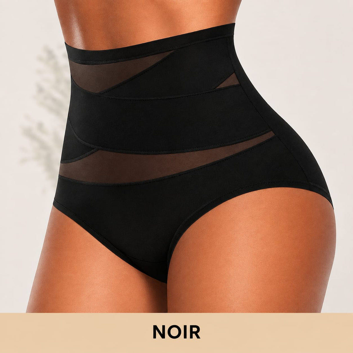 Culotte Gainante Taille Haute - Lingerie Sculptante Sans Couture (Effet Ventre Plat)
